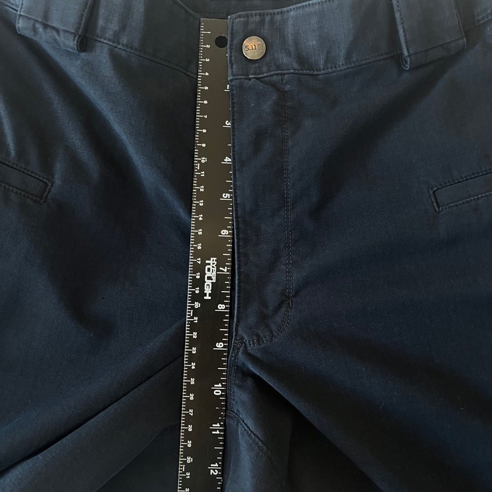 5.11 Tactical Pants Men's Sz 40 x 32 Navy Blue Ripstop Cargo/Work/Utility - Picture 11 of 13
